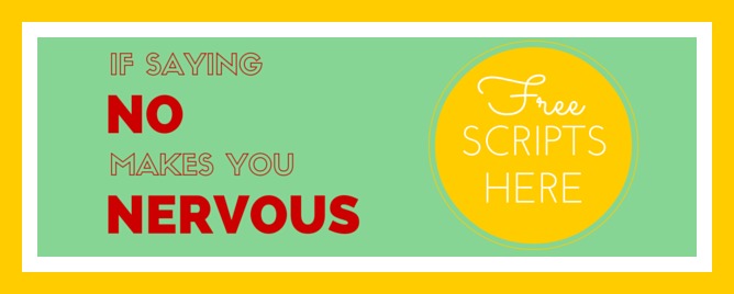 If saying no makes you nervous (Red Cape Revolution can help)