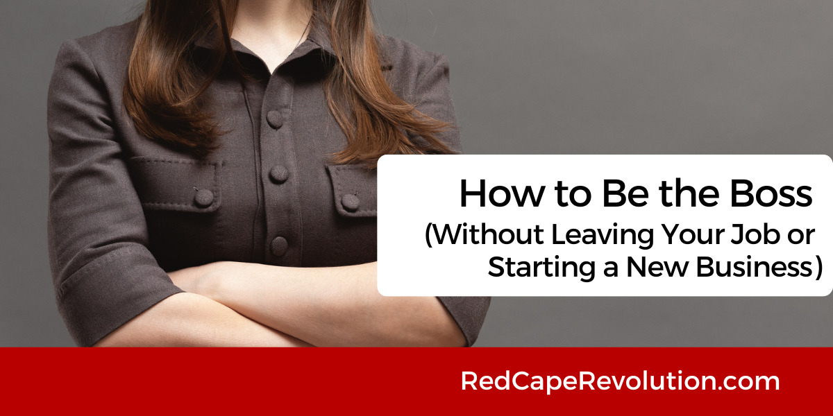 How to be the boss - Red Cape Revolution